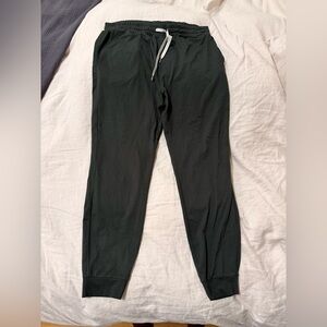 Vuori dark Green Joggers- LONG LENGTH